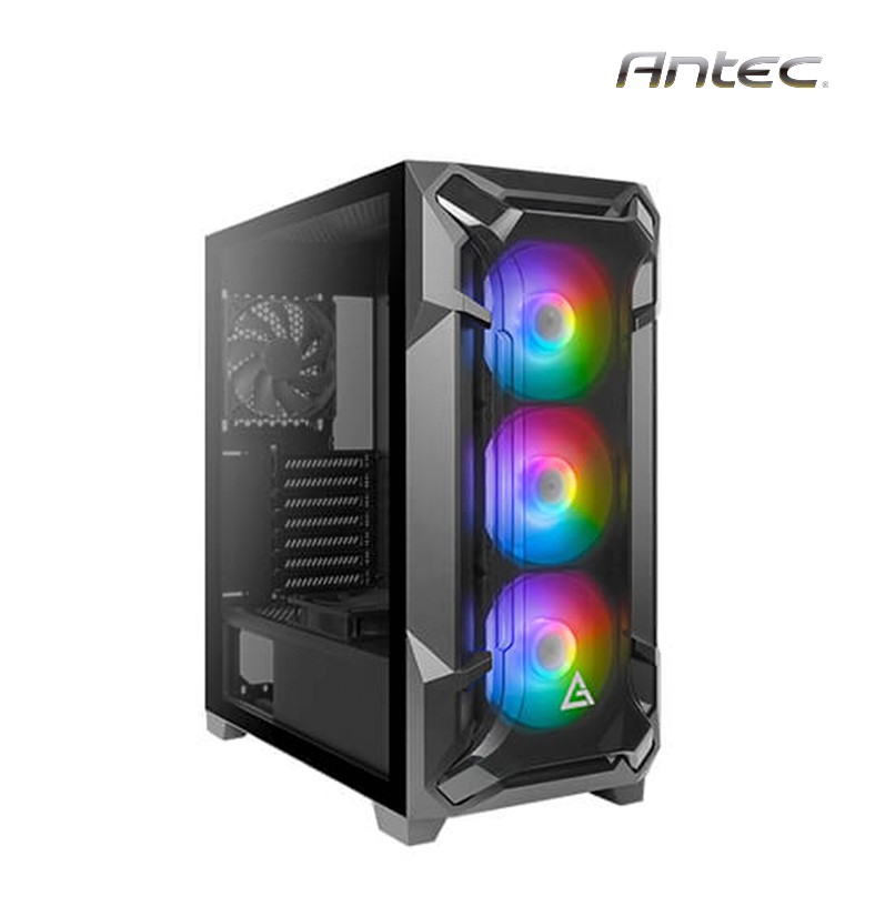 CASE ANTEC DF600 FLUX DARK FLEET ARGB V/TEMPLADO DFCASE-DF6001