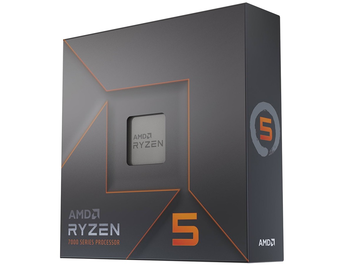 PROCESADOR AMD RYZEN 5 7600X  4.7GHZ MAX 5.3GHZ 6 CORE - 32MB  AM5