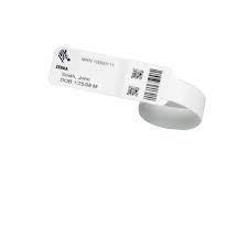 BRAZALETE INFANTE RECIEN NACIDO 1"X7.68" BLANCO CASETTE X 260 UND.
