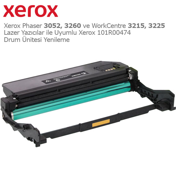 DRUM XEROX 101R00474 NEGRO 3225 10,000 PAGINAS.