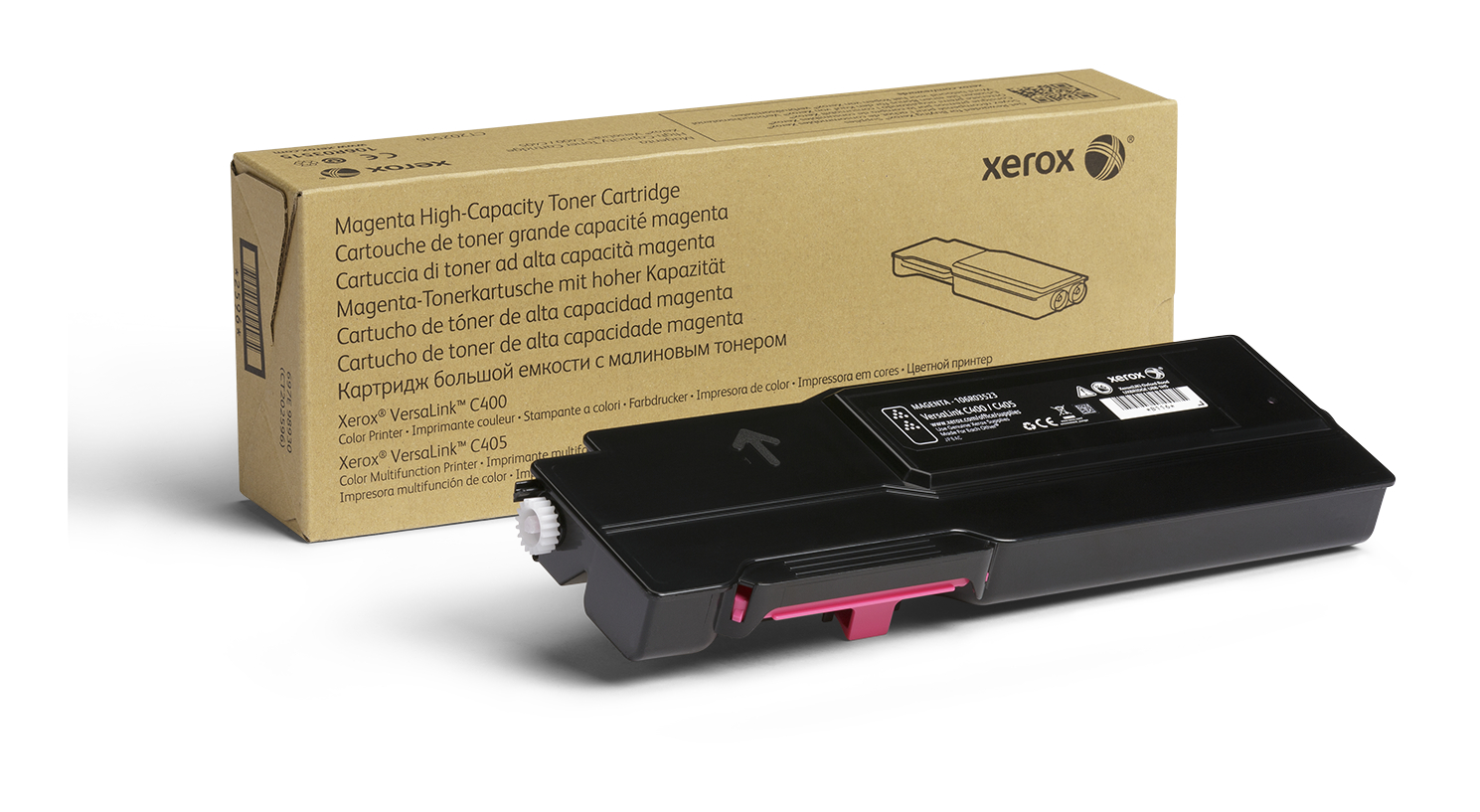 Xerox Cartucho de toner Xerox- Magenta Original - Laser - Alto Rendimiento - 4800 Paginas