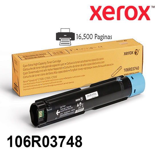 TONER XEROX 106R03748 CIAN PARA VERSALINK C70XX