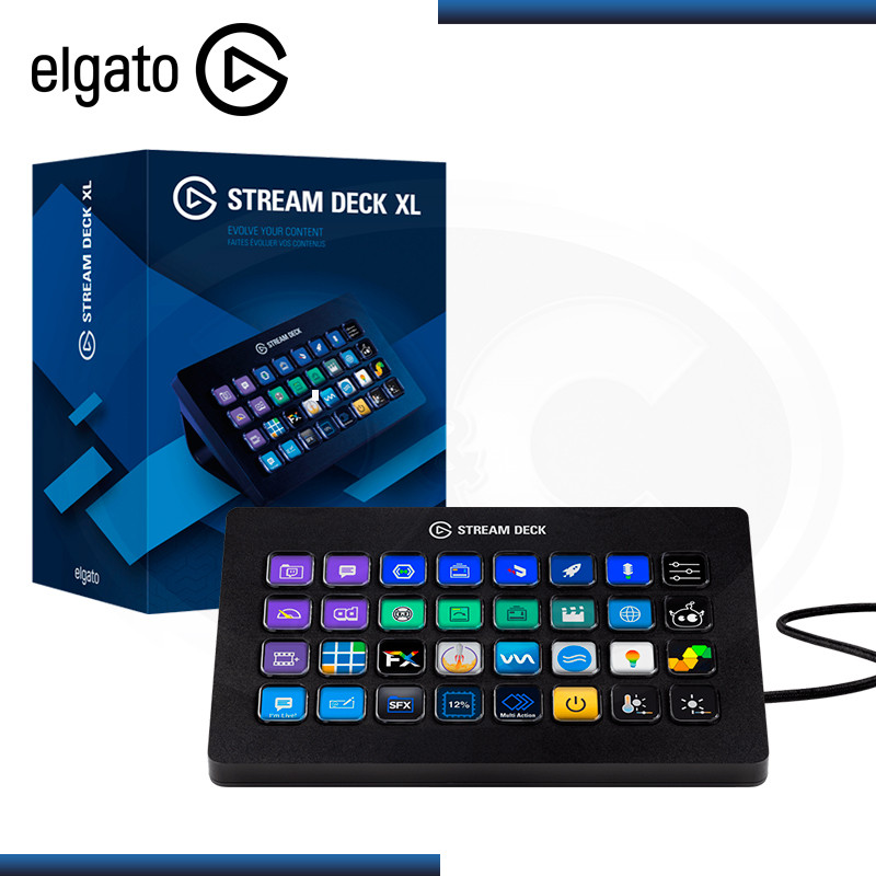 ELGATO STREAM DECK XL 32 TECLAS BLACK (PN:10GAT9901)