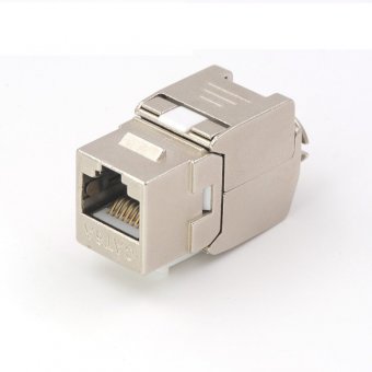 Jack RJ-45 Categoria 6A SATRA  color metal