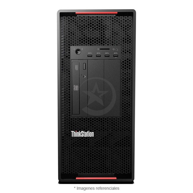PC Lenovo ThinkStation P920 Workstation, Intel Xeon Silver 4214R Hasta 3.5 GHz, RAM 64GB, SSD 512GB + HDD 2TB, Video 16GB NVIDIA Quadro RTX A4000, Windows 10 Pro
