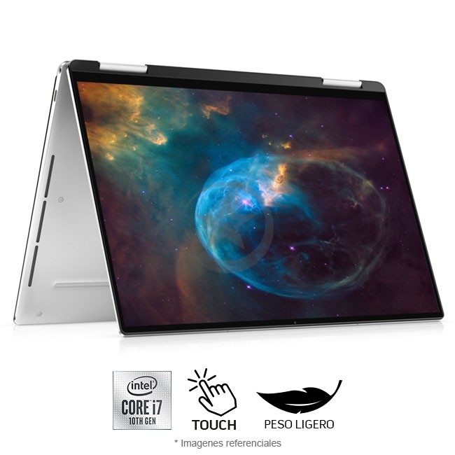 Laptop Dell XPS 13 7390 2 en 1, Intel Core i7-1065G7 1.3GHz, RAM 16GB, S�lido SSD 512GB PCIe NVMe, LED 13.4" Full HD T�ctil HDR Dolby Vision, Wind