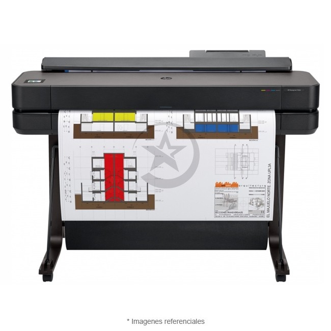 Plotter HP DesignJet T650 de 24", A1, calidad 2400 x 1200 dpi, RJ-45, Wi-Fi + Pedestal