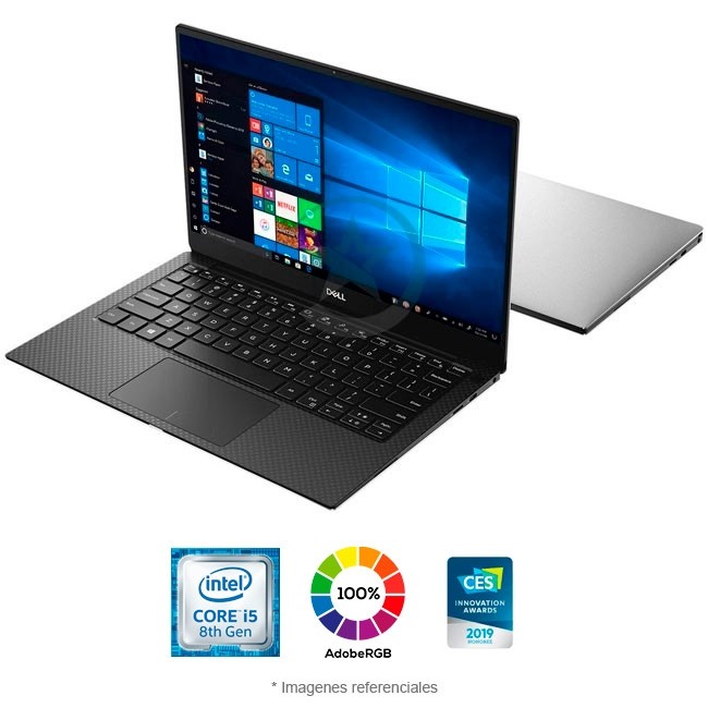 Ultrabook Dell XPS 13 9380 Intel Core i5-8265U 1.6GHz, RAM 8Gb, Sólido SSD 256GB PCIe, LED 13.3\" Full HD InfinityEdge, Windows 10 Home SP