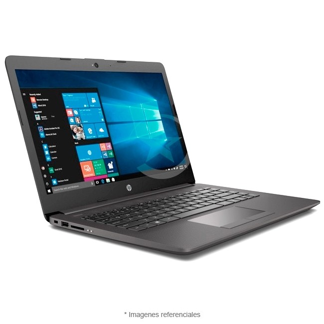 Laptop HP 245 G7 AMD Ryzen 5 3500U 2.1GHz, RAM 8 GB, Disco duro 1TB, Patalla LED 14\" HD, Windows 10 Pro