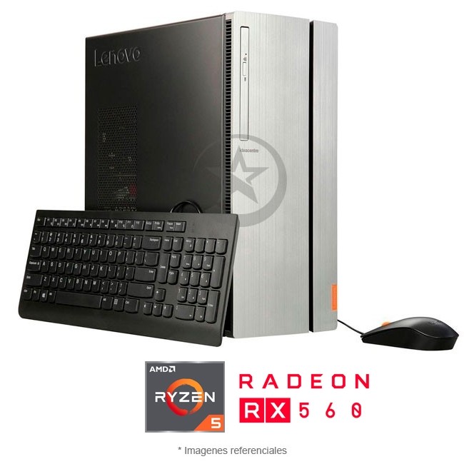 PC Y720-18ASU Ryzen 5-1400 RAM 12GB, HDD 1TB + SSD 256GB, Video 4GB AMD RX560, WIFI, DVD-RW, Win 10Home