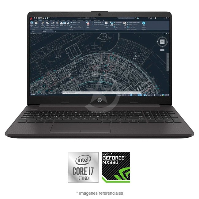 Laptop HP 250 G8, i7-1065G7, RAM 16GB, SSD 512GB, Video 2GB Nvidia MX330 LED 15.6 HD Windo 10 Pro SP