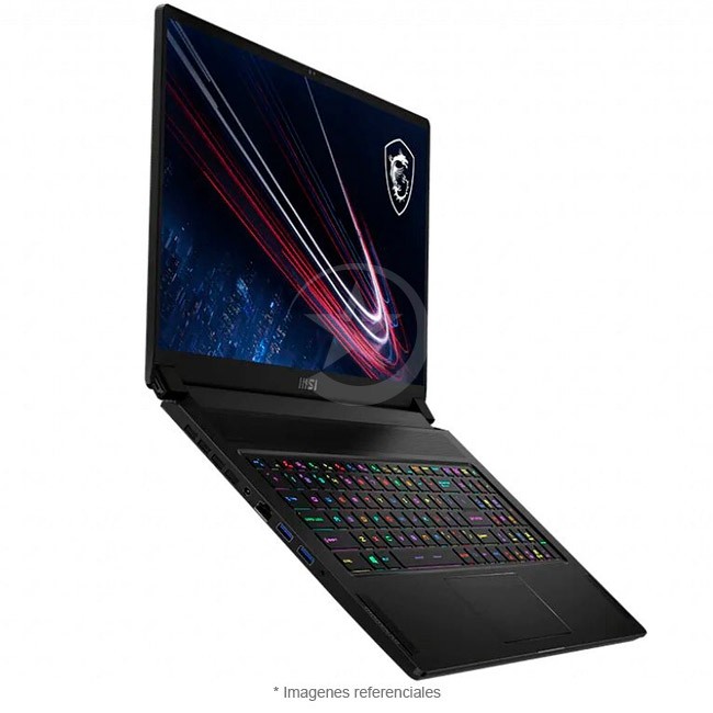 Laptop MSI GS76 Stealth 11UG Gaming, Core i9-11900H 2.5GHz, RAM 32GB, SSD 2TB, Video 8GB Nvidia RTX 3070, LED 17.3" FHD a 360Hz, Windows 11 Pro (Licencia Original)