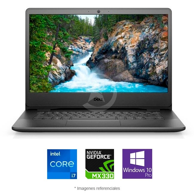 Laptop Dell Vostro 3400 - Intel Core i7-1165G7 2.8GHz, Memoria RAM 16GB, Sólido SSD 1TB, Video 2 GB Nvidia MX330, Pantalla LED 14" Full HD, Windows 11 Pro SP