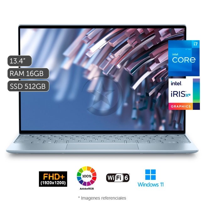 Ultrabook Dell XPS 13 9315 Core i7-1250U 3.5GHz, RAM 16GB, Sólido SSD 512GB PCIe, Gráficos Intel® Iris Xe, Pantalla LED 13.4\" InfinityEdge Full HD, Windows 11 Home