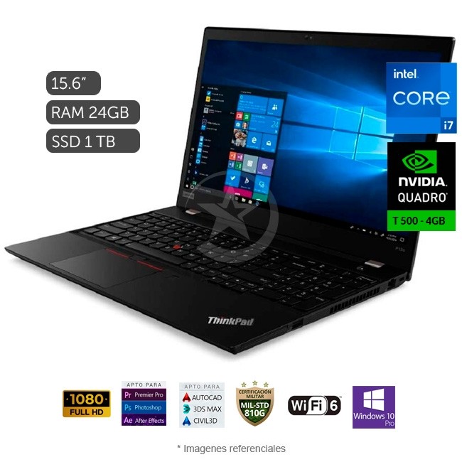 Laptop Lenovo ThinkPad P15s Gen 2, Intel Core i7-1165G7 2.8GHz, RAM 24GB, Sólido SSD 1TB PCIe, Video 4 GB NVIDIA Quadro T500, Pantalla 15.6\" Full HD, Windows 10 Pro