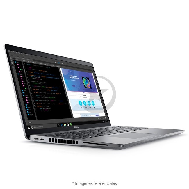 Laptop Dell WorkStation Precision 3580, Intel Core i7-1360P Hasta 5.0 GHz, RAM 32GB, SSD 512GB, Video 4GB Nvidia Quadro RTX A500, LED 15.6" FHD, Windows 11 Pro