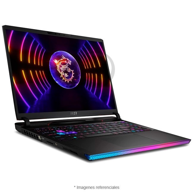 Laptop MSI Raider GE68HX 13VF Gaming, Intel Core i9-13950HX Hasta 5.5 GHz, RAM 32GB, SSD 1TB, Video 8GB Nvidia RTX 4060, LED 16" FHD+ a 144Hz, Windows 11 Home