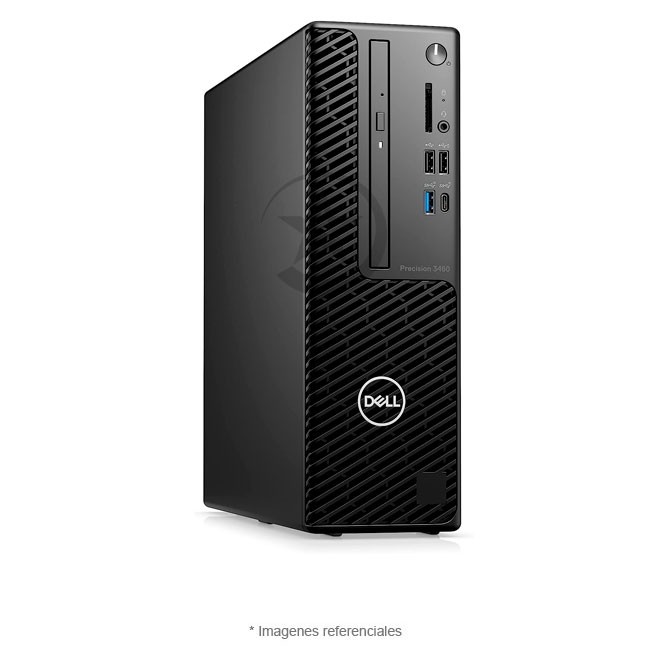 PC Dell Workstation Precision 3460 SFF, Intel Core i7-12700 Hasta 4.9 GHz, RAM 32GB, SSD 1TB, Video 8 GB NVIDIA Quadro T1000, DVD, Windows 11 Pro