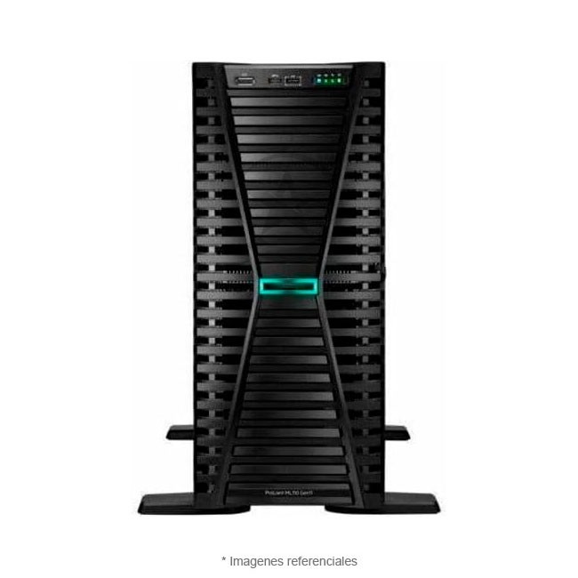Servidor HP ProLiant ML110 G11 (4.5U) Torre, Intel Xeon Bronze 3408U (Octa-core), RAM 32GB, HDD 8TB SATA, Doble Puerto Ethernet 1Gb