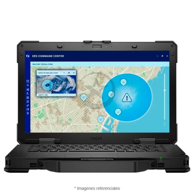 Laptop Dell Pro Rugged 14 con IA, Core Ultra 7 165U Hasta 4.9 GHz, RAM 32GB, SSD 1TB, LED 14" FHD, 4GB NVIDIA RTX 500, Windows 11 Pro (Robustecida)