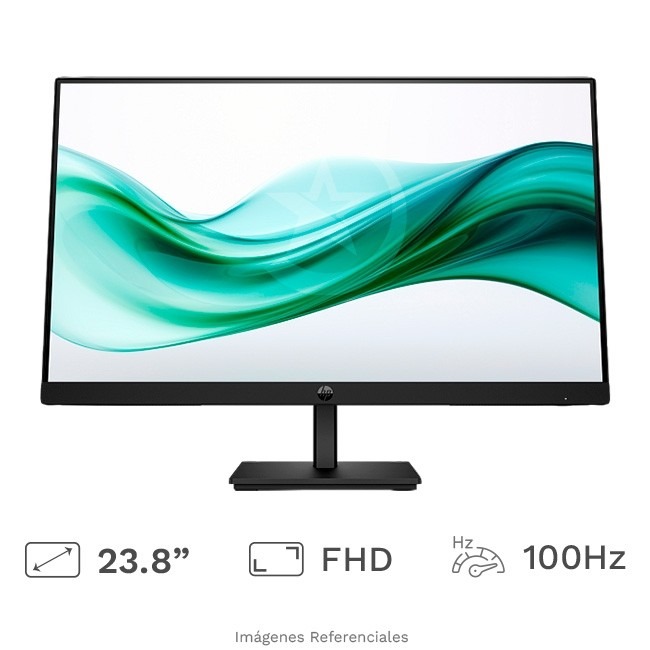 Monitor HP Serie 3 Pro 324pv de 23.8", Resoluci�n (1920x1080) FHD, Panel VA LCD, Tasa de Refresco de 100Hz/5ms, 250 nits, HP Eye Ease, Compatible con VESA, HDMI 1.4, VGA