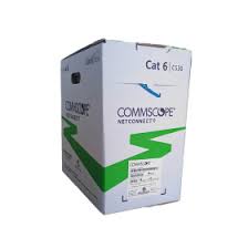 CommScope 1427070-2 Cable UTP Cat6 24AWG LSZH, Blanco