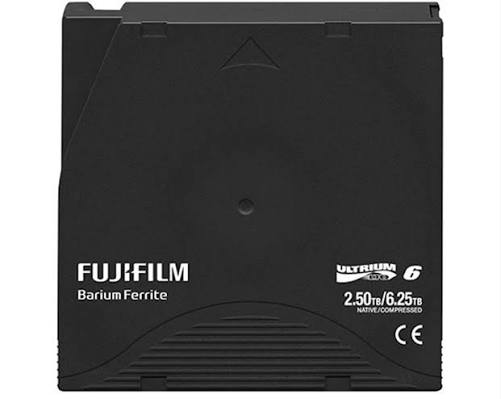 FUJIFILM LTO Ultrium 6 Data Cartridge 2.5TB - Capacidad Nativa, 6.25TB Comprimida, Tasa de Transferencia de 160 MB/s