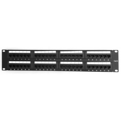 Patch Panel AMP CommScope 48 puertos Categoria 6A ( 1933322-2 )