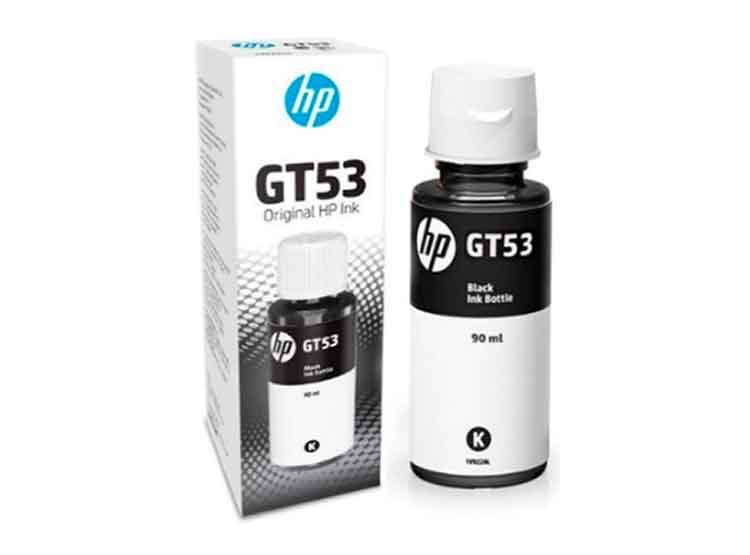 botella de tinta original negra hp gt53 (1vv22al), 90ml.[@@@]compatibilidad con  impr