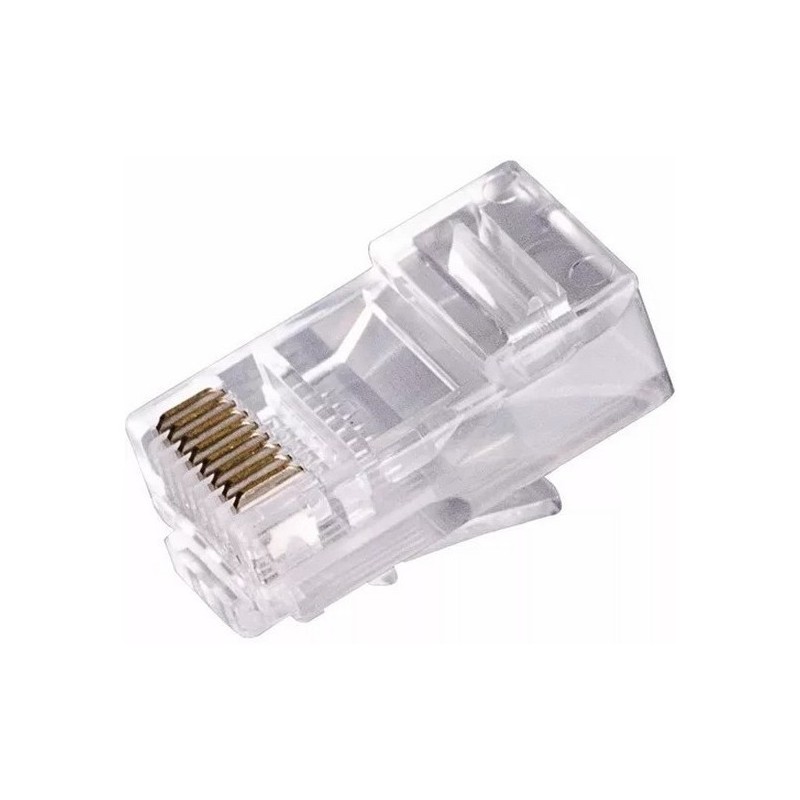 CONECTOR RJ45 CATEGORIA 6 AMP / Transparante COMMSCOPE - Unidad