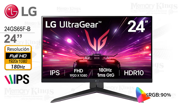 Lg PROMO 20+1 MONITOR 24 24GS65F-B