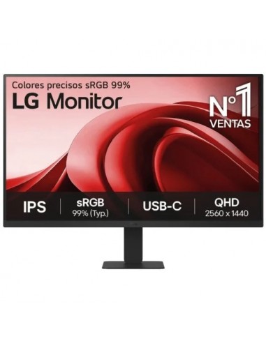 Monitor LED 27" IPS QHD 100Hz, HDMI, USB-C Borderless