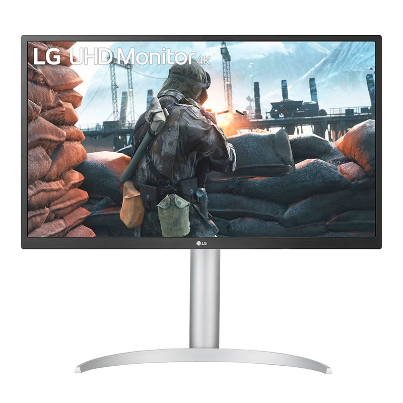 monitor para creadores lg 27up550-w, 27 4k uhd ips (3840x2160) hdmix2/dp/hp-out/usb-