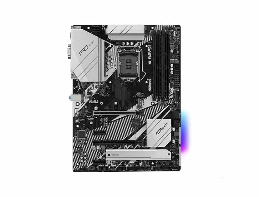 MB ASROCK B460 PRO4 ( 90-MXBCN0-A0UAYZ ) LGA 1200 | LED- RGB
