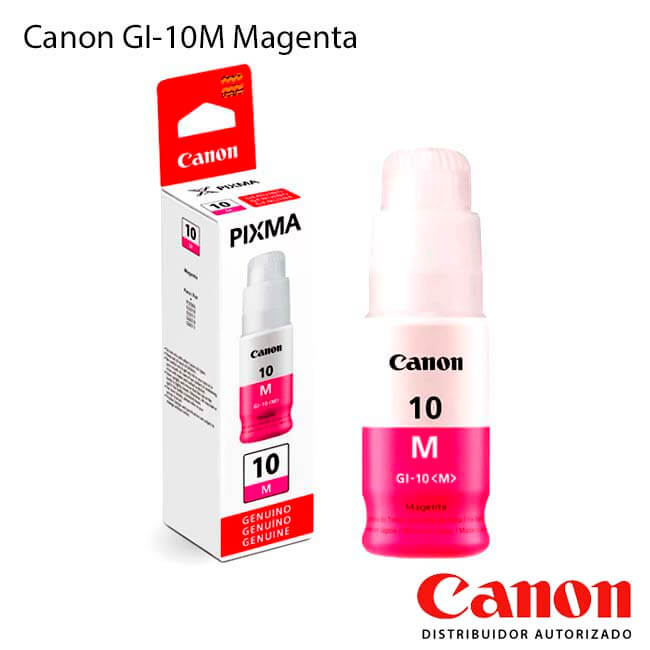 botella de tinta canon gi-10m / color magenta / 70ml[@@@]compatibles con impresoras c