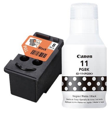 PACK CABEZAL CANON BH-10 NEGRO + TINTA GI-11BK