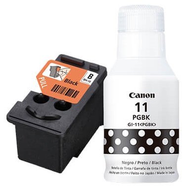 PACK CABEZAL CANON BH-10 NEGRO + TINTA GI-11BK