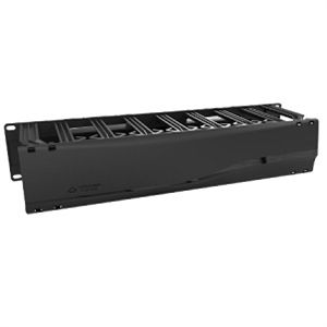 ORDENADOR HORIZ 2U ALTA DENSIDAD P/PATCH PANEL NEGRO
