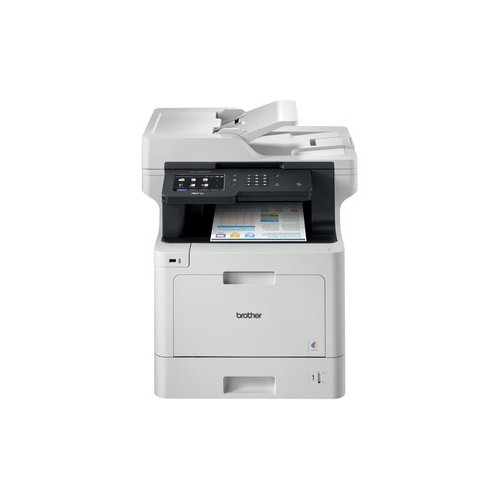 Brother�Impresora L�ser Multifunci�n�Brother�MFC-L8900CDW Inal�mbrico - Color - Copiadora/Fax/Impresora/Esc�ner - 33 ppm Mono/33...