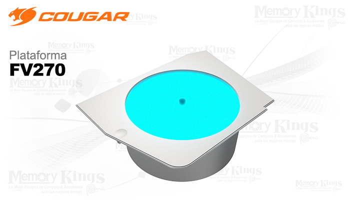 Cougar FV270-LUMINOUS ROTATING PLATFORM-WHITE