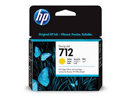 Cartucho de Tinta HP 712A Yellow Original 29ml