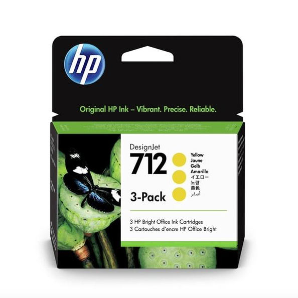 HP 712 - Paquete de 3 - 29 ml