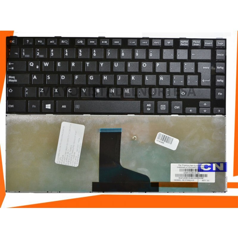 Teclado Toshiba L840 L845 C840 C845 L835 series