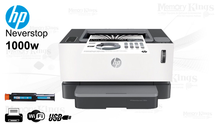 IMPRESORA HP NEVERSTOP LASER 1000W SFP WLS (4RY23A)