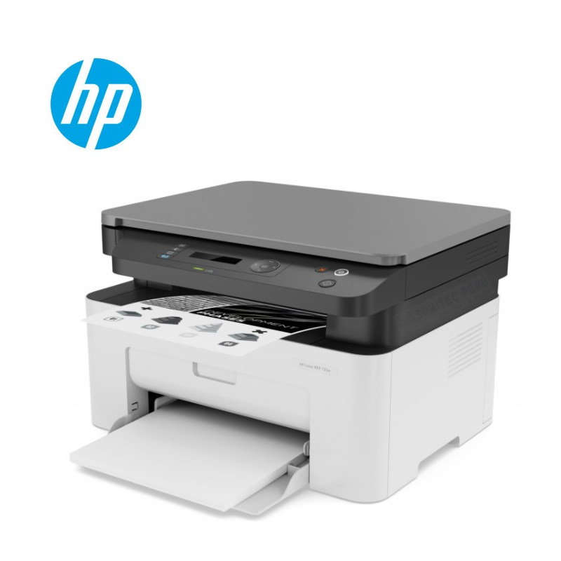 MULTIFUNCIONAL HP LASERJET 135w, B/N (4ZB83A#697)