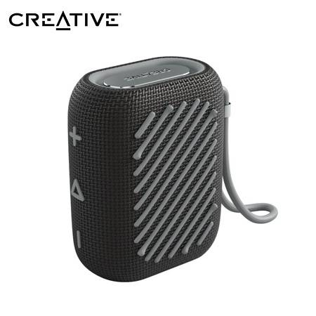 PARLANTE CREATIVE MUVO FLEX AURACAST 10WP / MIC / BT 5.3 / IPX67 / 10H / USB-C BLACK (51MF8475AA000)