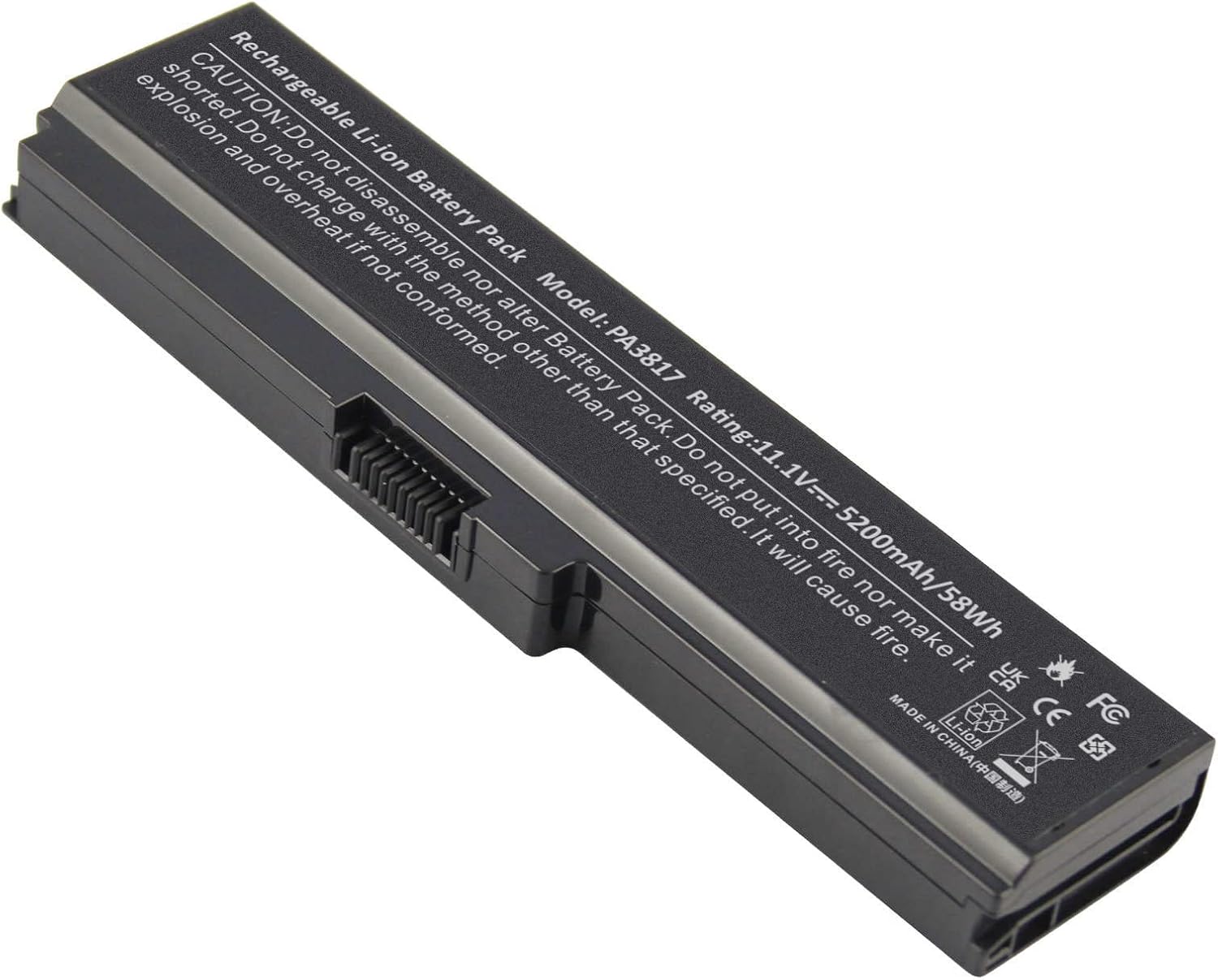BATERIA COMPATIBLE 5200mAh 58Wh Toshiba Satellite L655-S5075 L655-S5078