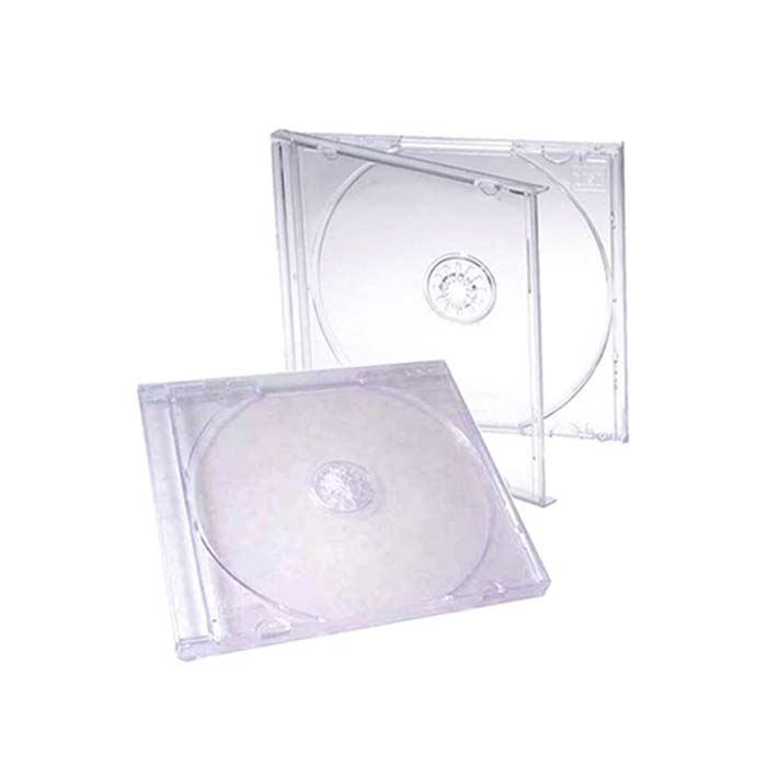 ESTUCHE ACRILICO GRUESO TRANSPARENTE PARA 1 CD