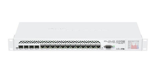 CCR1036-12G-4S-EM	Mikrotik 1U rackmount, 12x Gigabit Ethernet, 4xSFP cages, LCD, 36 cores x 1.2GHz CPU, 8GB RAM, 24 mpps fastpath, Up to 16Gbit/s throughput, RouterOS L6, Dual PSU