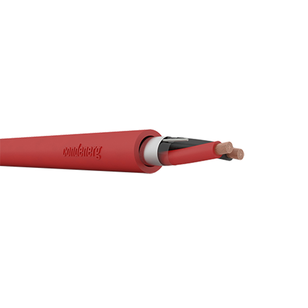 Cable de incendio 2x16AWG FPL/P/R blindado - CONDENERG SEG E INCENDIO